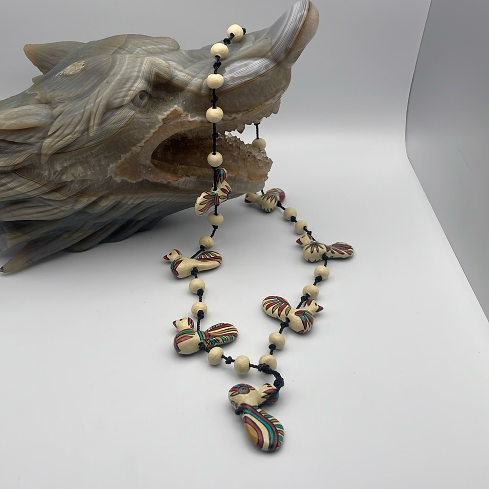 BLR signed necklace A36